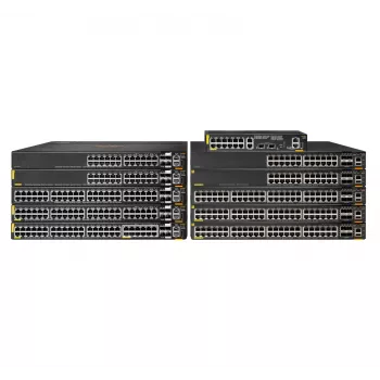 HPE - Aruba 6200F 12G Class4 PoE 2G/2SFP+ 139W switch - switch - L3 - managed - 12 x 10/100/1000 (PoE+) + 2 x 100/1000 (uplink) + 2 x 1 Gigabit / 10 Gigabit SFP+ montabile in rack