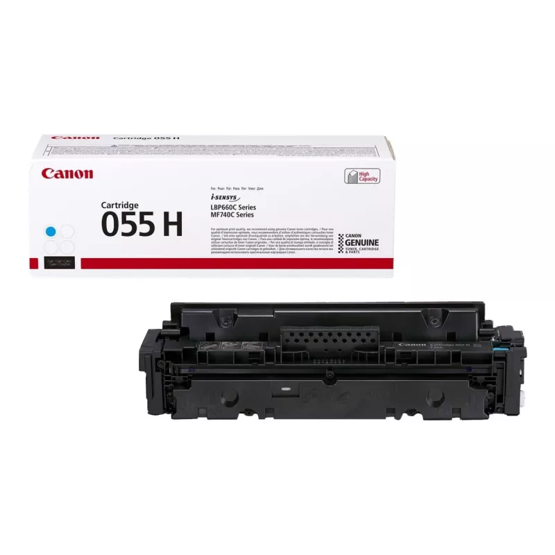Canon 055H Cartuccia toner 1 pz. Originale ciano