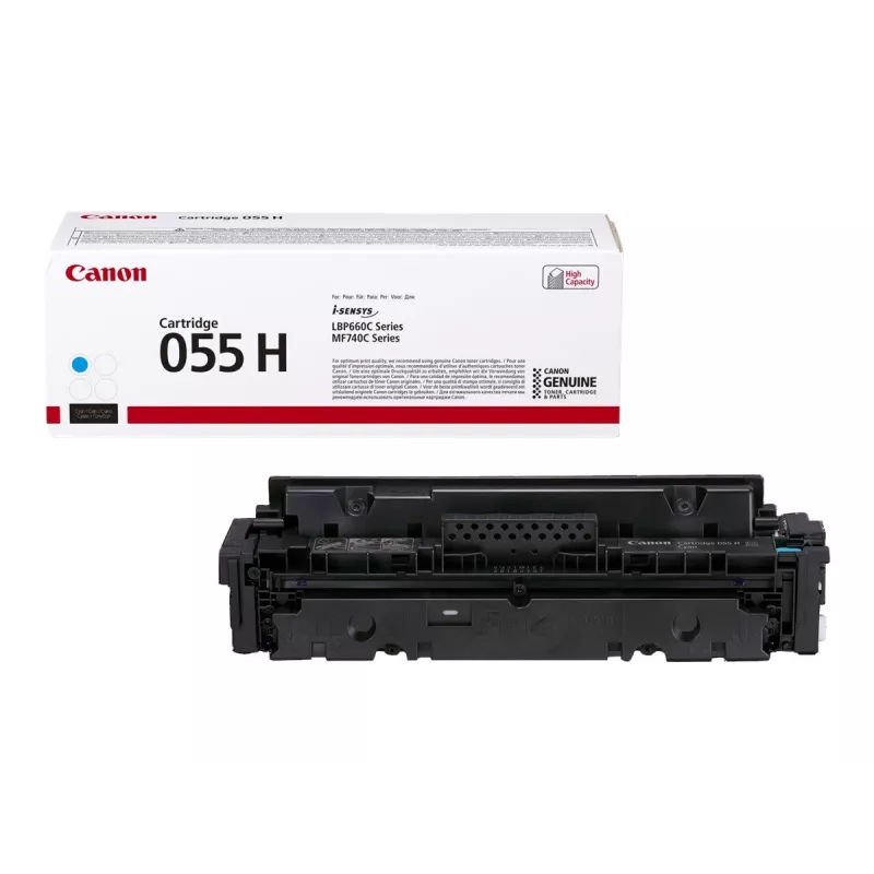 Canon 055H Cartuccia toner 1 pz. Originale ciano