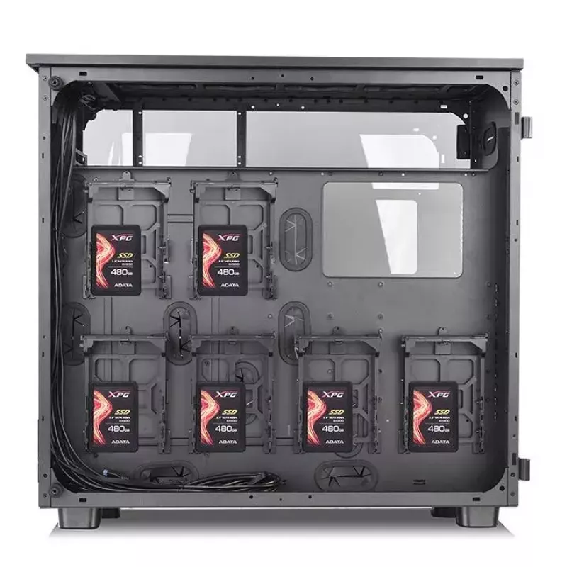 Case PC Thermaltake View 91 TG RGB Ultra Tower nero