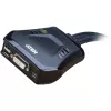Aten Switch KVM USB DVI a 2 porte con telecomando per la selezione delle porte