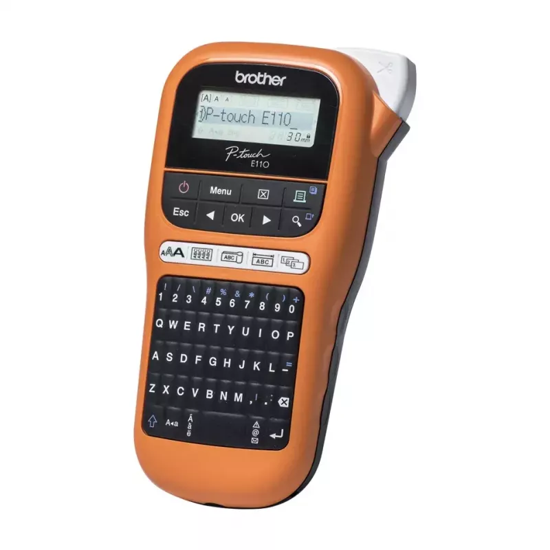 Etichettatrice Brother PT-E110VP trasferimento termico colore 180 x 180 DPI 20 mm/s TZe QWERTY