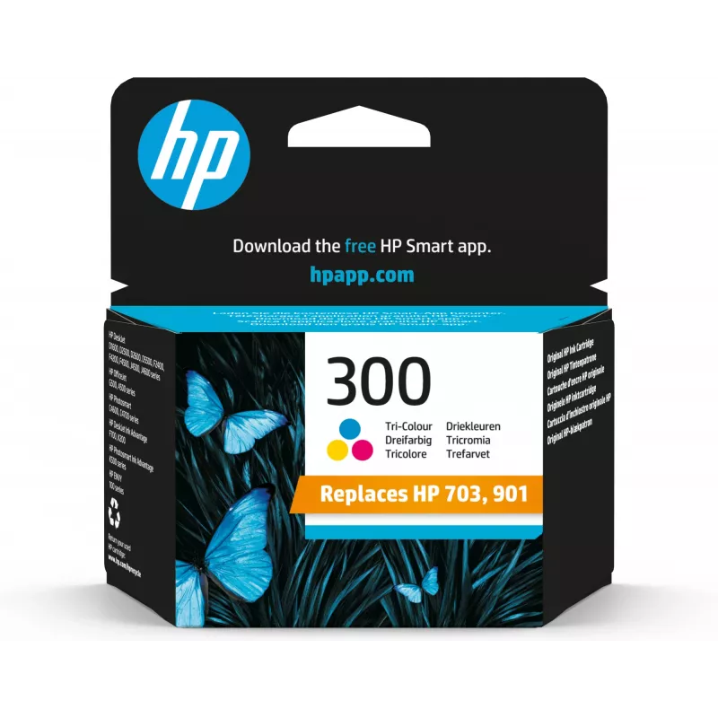 HP 300 cartuccia d'inchiostro tricromia (CC643EE)