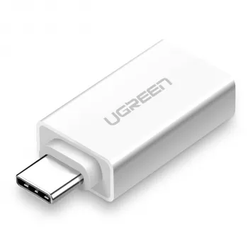 Adattatore UGREEN da USB-C a USB 3.0 A femmina bianco