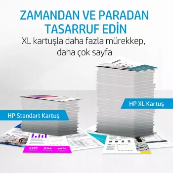 HP 62XL cartuccia inchiostro originale C2P04AE 301 tricolore alta capacità confezione da 1 blister multilingue