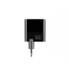 Caricabatterie HAVIT UCLE001 EU GaN tre porte 30 W nero — caricabatterie USB compatto con 3 porte