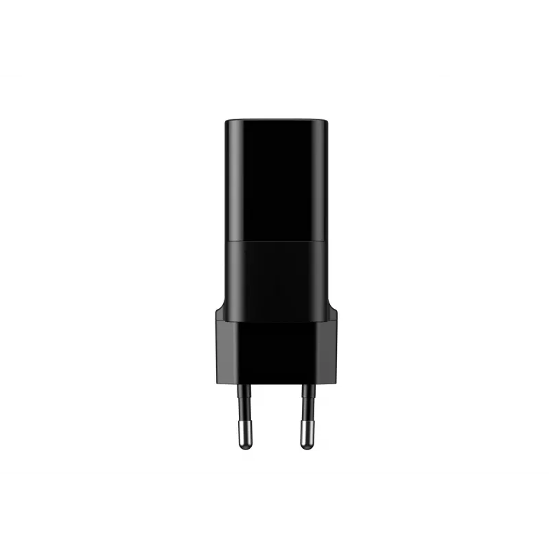 Caricabatterie HAVIT UCLE001 EU GaN tre porte 30 W nero — caricabatterie USB compatto con 3 porte