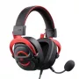 Headset Havit H2002E Pro con filo Gaming nero rosso