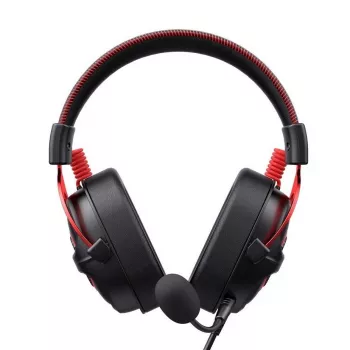 Headset Havit H2002E Pro con filo Gaming nero rosso