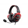 Headset Havit H2002E Pro con filo Gaming nero rosso