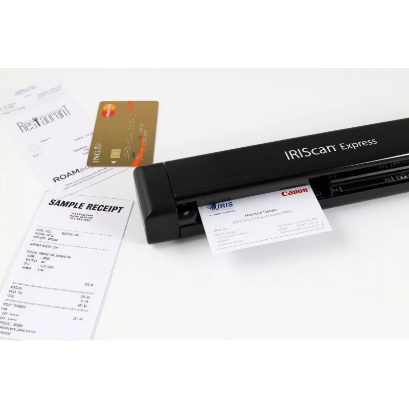 I.R.I.S. IRIScan Express 4 scanner a trascinamento 1200 x 1200 DPI A4 nero