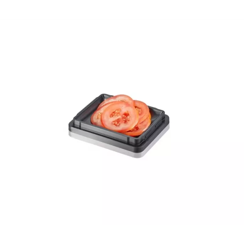 Grattugia a cassetta GEFU 10761 nero argento acciaio inox