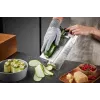 Grattugia a cassetta GEFU 10761 nero argento acciaio inox