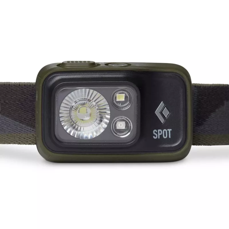 Black Diamond Spot 400 nero, rosso torcia frontale LED