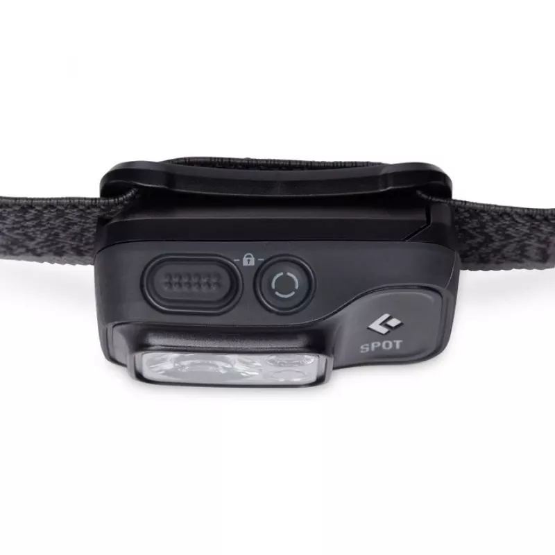 Black Diamond Spot 400 nero, rosso torcia frontale LED