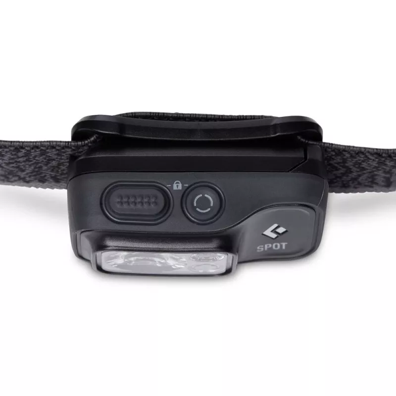 Black Diamond Spot 400 nero, rosso torcia frontale LED