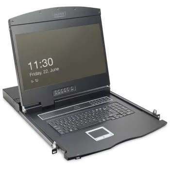 Console modulare Digitus DS-72211 con TFT 19 pollici e touchpad