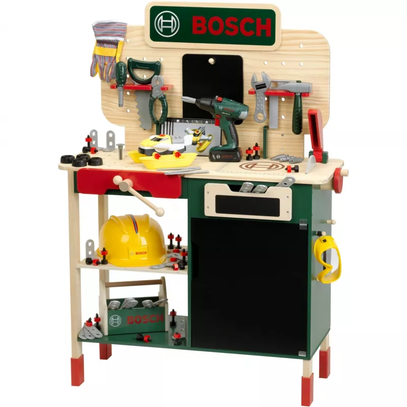 Banco da lavoro Bosch in legno (MDF) di Theo Klein 8734