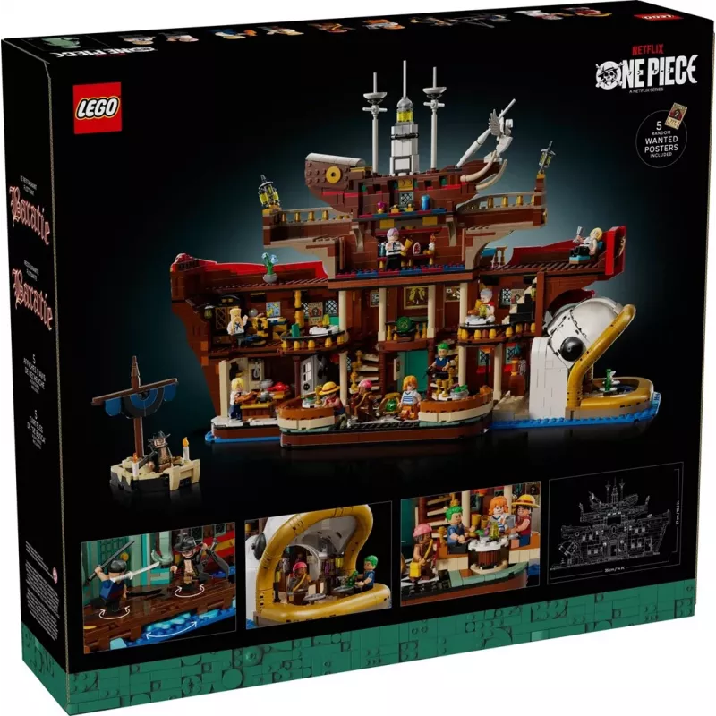 LEGO ONE PIECE 75640 Il ristorante galleggiante Baratie