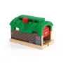 Accessorio per modellismo ferroviario BRIO deposito treni