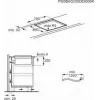Piano cottura a induzione AEG CCE84543CB, 4 zone di cottura, comandi touch