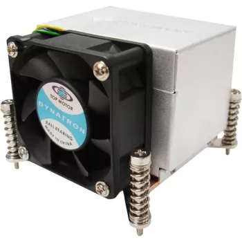 Inter-Tech Dynatron K-666 - dissipatore ad aria per processore - (per: LGA1156, LGA1155) - alluminio e rame - 60 mm - 2U (88885122)
