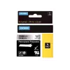DYMO 19 mm RHINO Permanent Polyester - nero su grigio - poliestere - D1 - Belgio - box (S0718200)