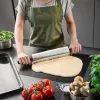 Mattarello GEFU 14631 acciaio inox superficie liscia 70 mm