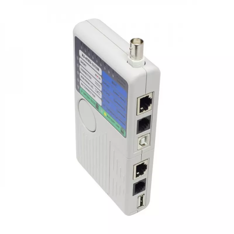 Alcasa GC-N0097 tester per cavi di rete UTP/STP tester per cavi grigio (GC-N0097)