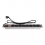 Ciabatta 48,30cm (19), 1HE, spina Schuko su 8x presa Schuko, ÜSS, interruttore, profilo in alluminio, Good Connections® (GC-N0087)
