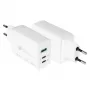 Alcasa PCA-W007W caricabatterie per dispositivi mobili universale bianco AC caricabatterie rapido per interni (PCA-W007W)