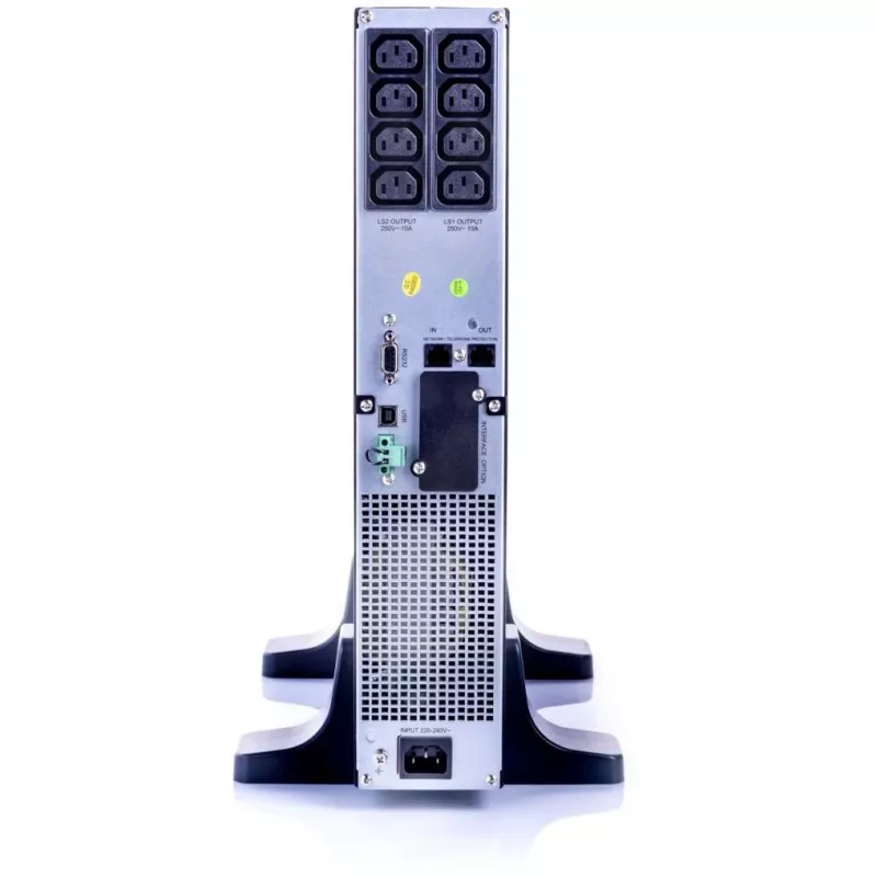ALLNET UPS 1000VA line-interactive USB/RS232 display LCD 19/Tower - UPS (offline) - 31 min.