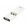 ALLNET powerbank 18650 3,7V confezione da 3 bianco ALL-PB104 - batteria - Micro (AAA)