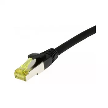 Cavo patch RJ45, CAT6A 500 MHz, 10 m, nero, S-STP (S/FTP), TPE/LSZH (Ultraflex), AWG26, con cavo grezzo Cat.7, Synergy 21 (S217623)