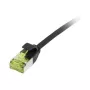 Synergy 21 cavo patch RJ45 CAT6A 500 MHz 1,0 m nero U/FTP Slimline rotondo d 3,8 mm – Rete – cavo CAT 7/connettore RJ45