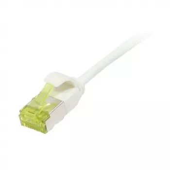 Cavo patch RJ45, CAT6A 500 MHz, 5 m, bianco, U/FTP, Slimline rotondo d=3,8 mm, TPE/LSZH (Superflex), AWG32, con cavo grezzo Cat.7, Synergy 21 (S217327V3)