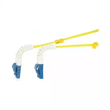 Synergy 21 cavo patch fibra ottica 2 fibre 15m LC-LC 9/125um OS2 AD 2mm guaina antikink flessibile - fibra singlemode o monomodale - 15 m