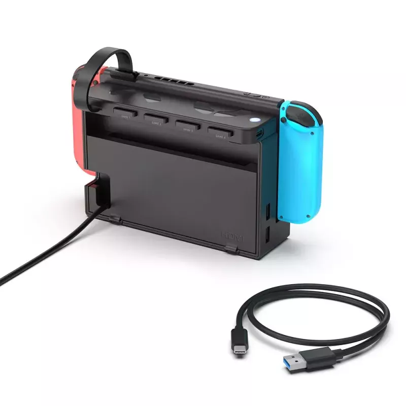 Unitek G1002D lettore di schede di gioco a 4 slot per Nintendo Switch