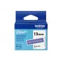 Nastro per etichettatura Brother BTAG-F35 bianco su viola 1,2 cm 4 m