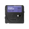 Nastro per etichettatura Brother BTAG-F35 bianco su viola 1,2 cm 4 m