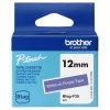 Nastro per etichettatura Brother BTAG-F35 bianco su viola 1,2 cm 4 m