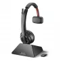 HP Poly Poly Savi 8210 UC - Microsoft - headset - on-ear - DECT 6.0 - wireless - certificato per Microsoft Teams (209212-02)