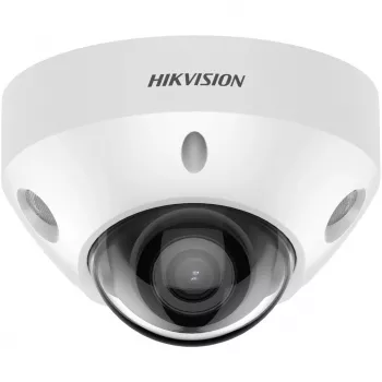 Mini dome per rete - giorno/notte - 3840x2160 25fps - 2,8mm - infrarosso - allarme - audio - IP67