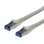 Cavo patch ROLINE Cat.6A (Classe EA) S/FTP (PiMF) - conduttore massiccio - grigio - 20 m