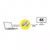 11.99.5841, 2 m, HDMI Type-A standard, USB Type-C, connettore maschio, connettore maschio, dritto