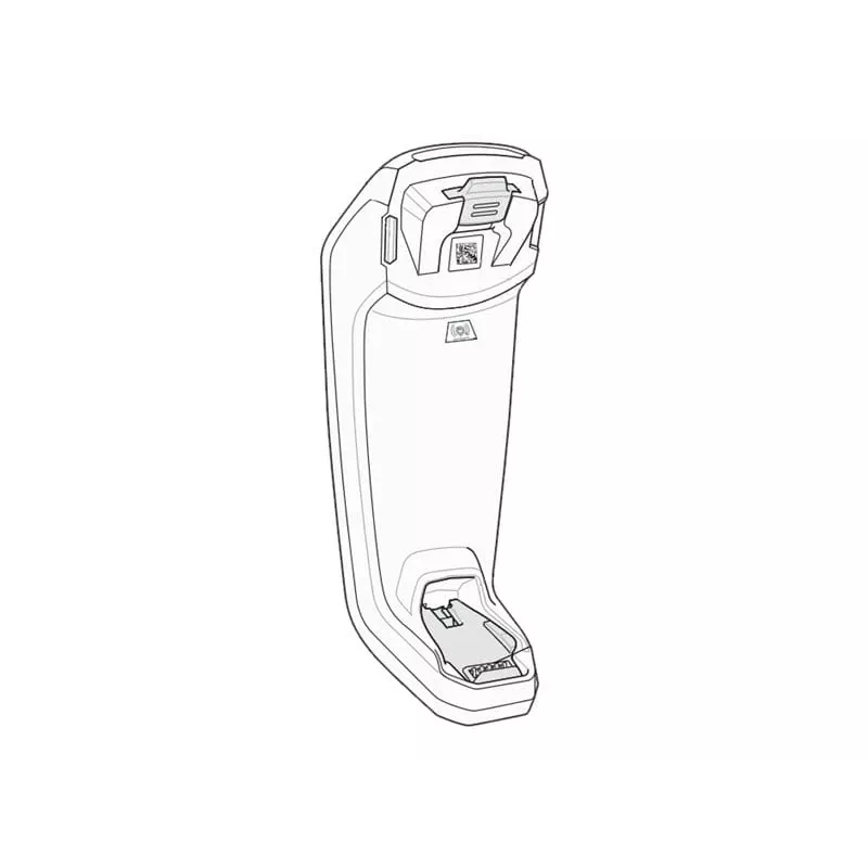 Zebra CR8178-SC Standard Cradle - Base di docking per scanner di codici a barre - montabile a parete, carrello montabile, desktop - nero - per Zebra DS8178 (C