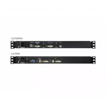Console LCD ATEN 17,3 pollici widescreen DVI/HDMI Full HD