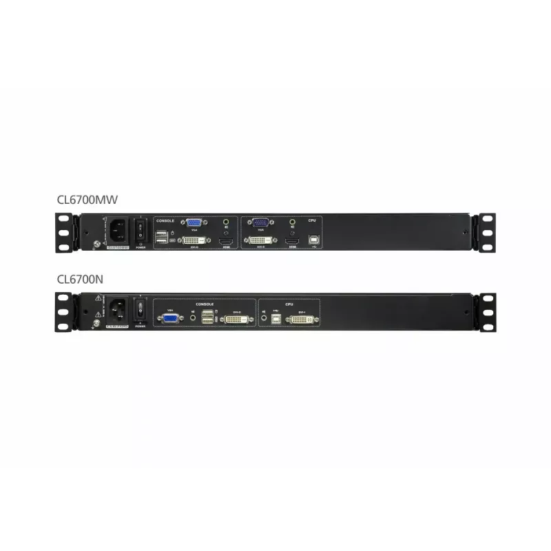 Console LCD ATEN 17,3 pollici widescreen DVI/HDMI Full HD