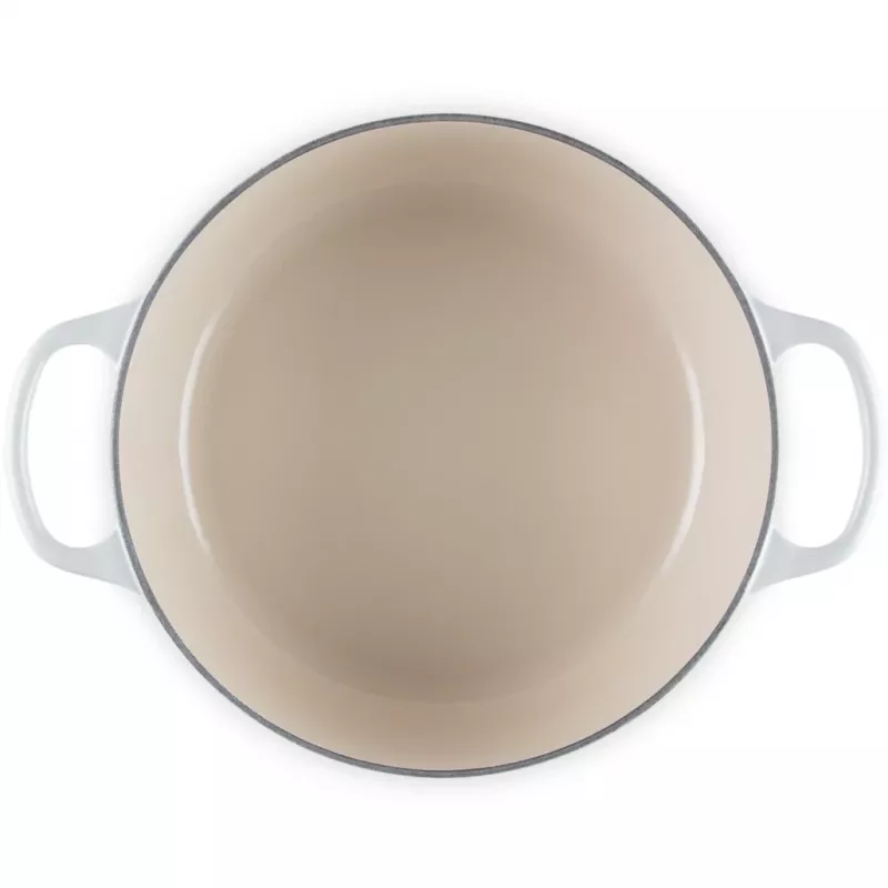 Le Creuset Signature brasiera rotonda 24 cm Meringue (21177247164430)