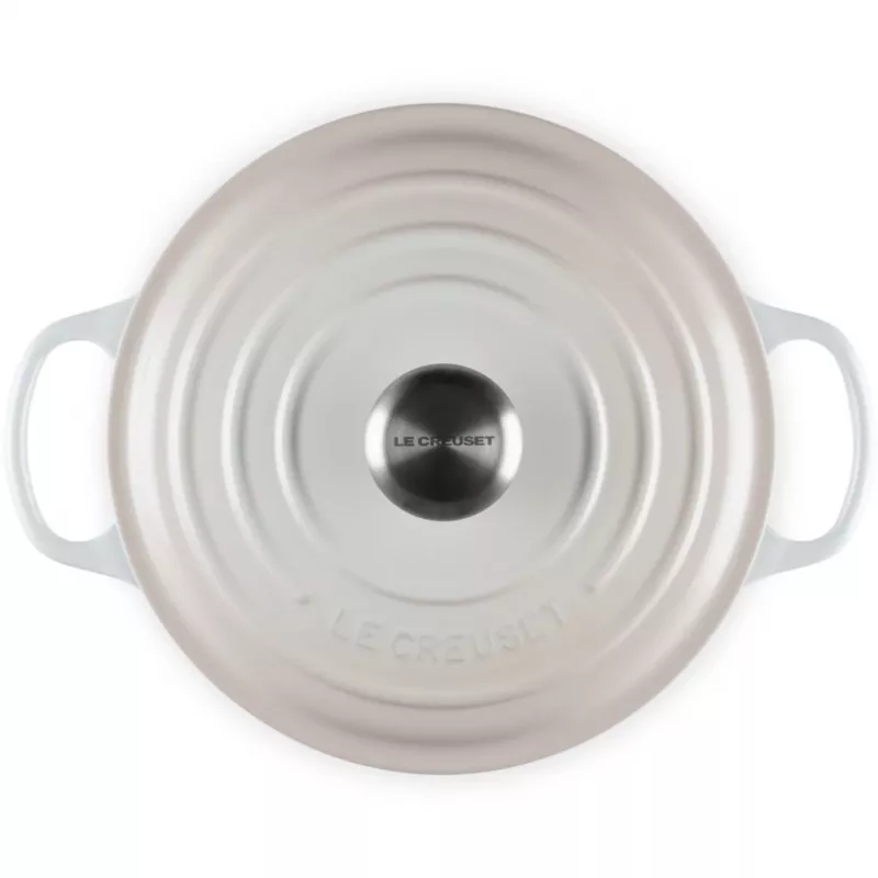Le Creuset Signature brasiera rotonda 24 cm Meringue (21177247164430)